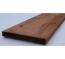 3.6m x 19mm x 150mm Brown Treated Fence Slats